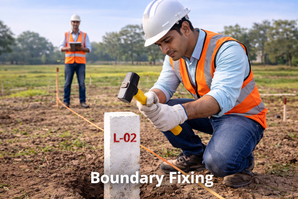 boundary fixing